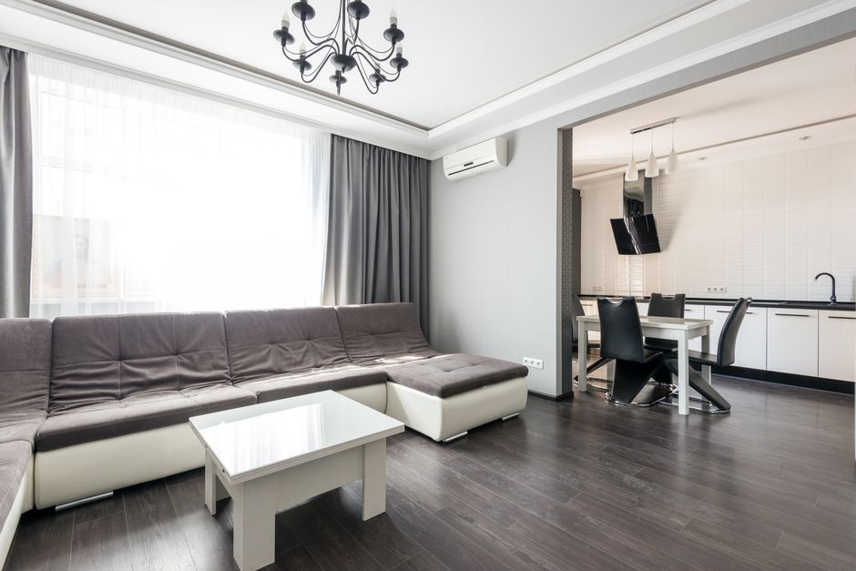 Bright and clean living room